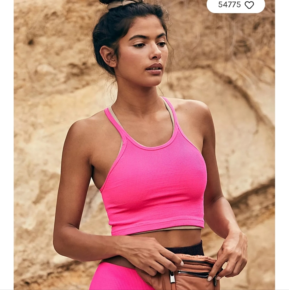 🤩New without tags free people runs crop top size xs/s